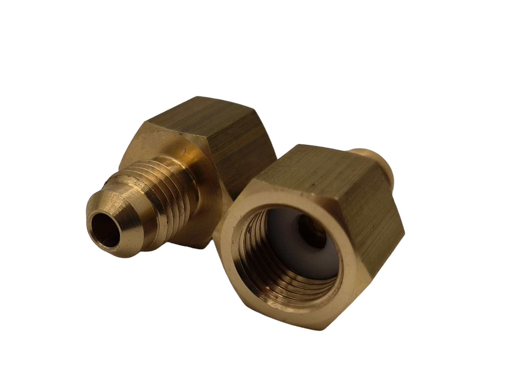 Redukcja do reduktora azotu 1/4" SAE x G 1/4 SE036